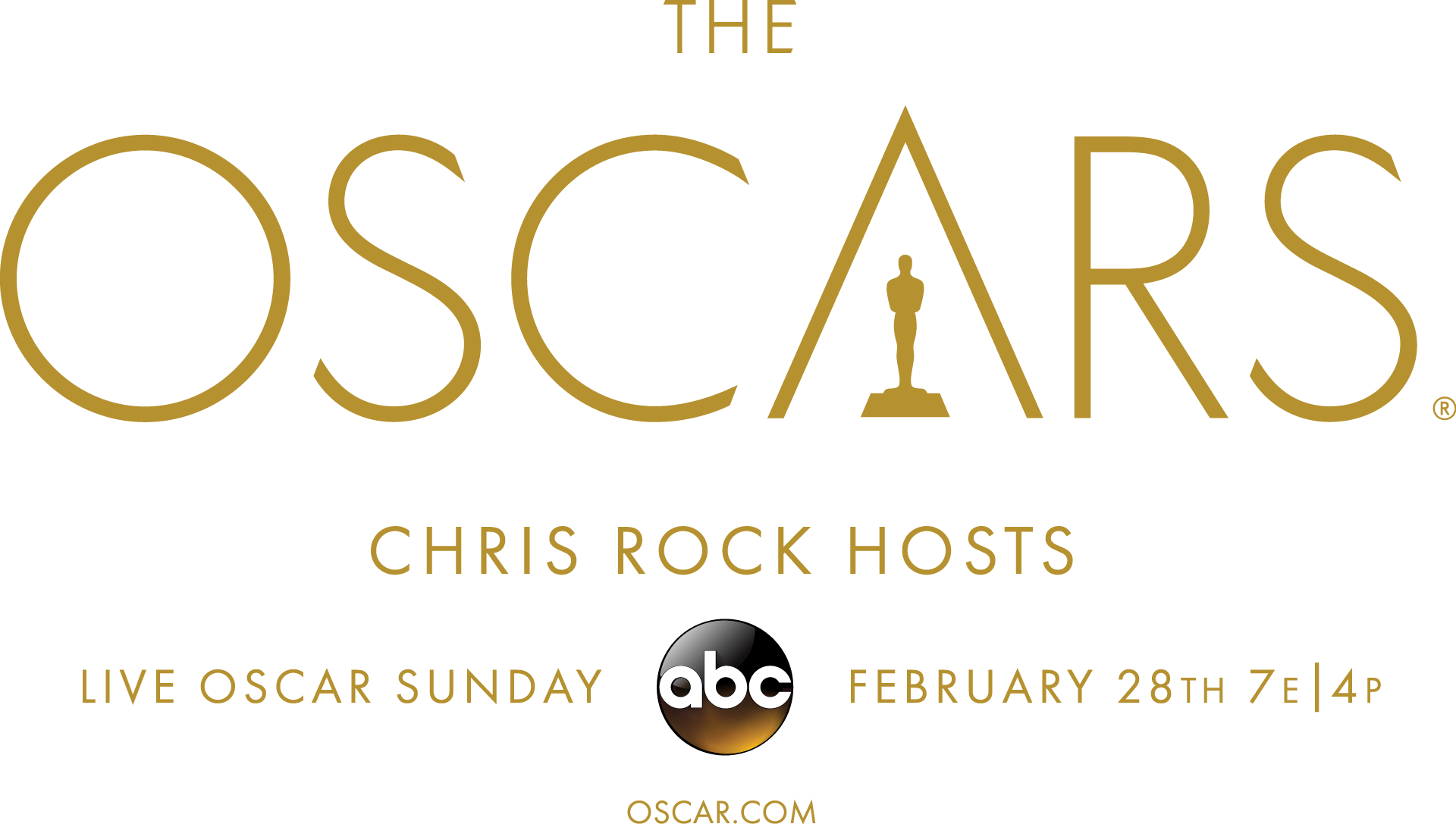 The Oscars live Feb 28th 7pm ET / 4pm PT